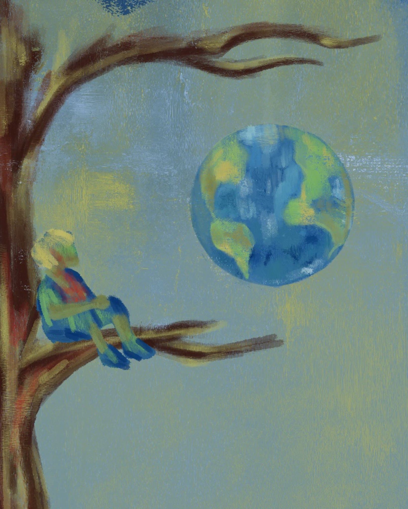 SINO - Das Imaginative Leben Contemporary Art Gemälde auf Leinwand